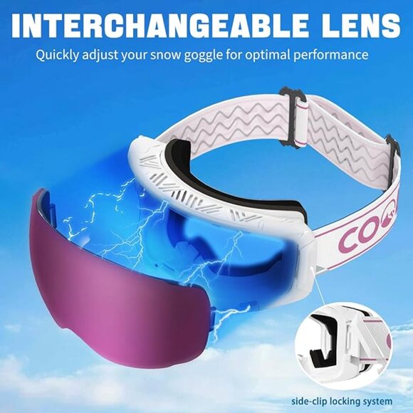 Skiing goggles - Picture 3 of 6